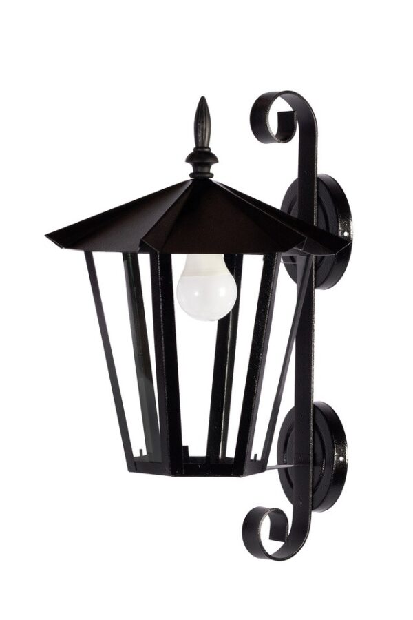 Farol Hexagonal Mediano de Pared