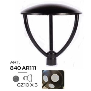 Cabezal de Farola para 3 Lámparas AR111