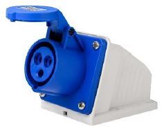 Toma de Sobreponer 2P+T 16A 200-250V 6H IP44