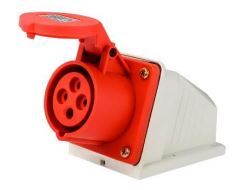 Toma Industrial de Sobreponer 3P+T 32A 380/440V 6H IP44