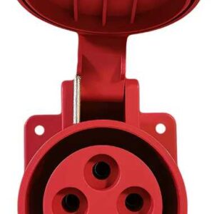 Toma Industrial de Embutir 3P+T 32A 380/440V 6H IP44