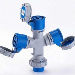 Toma Múltiple Industrial 2P+T 16A 220VCA IP67