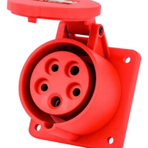 Toma Industrial de Embutir 3P+N+T 16A 380-440V 6H IP44