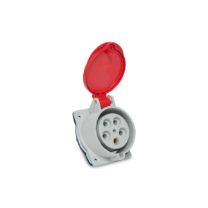 Toma Industrial de Embutir 3P+N+T 32A 380/440V 6H IP44