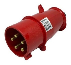 Ficha Industrial 3P+N+T 32A 380/440V 6H IP67