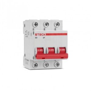 Interruptor Termomagnético 3P 10A Curva C 4,5kA