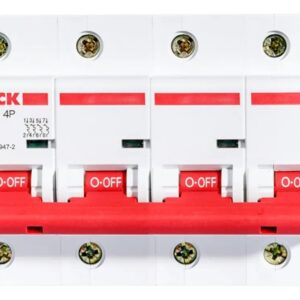 Interruptor Termomagnético 4P 80A Curva C 10kA