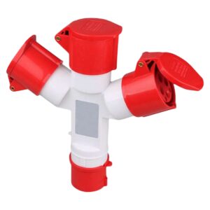 Toma Múltiple Industrial IP44 3P 16A 200/250V