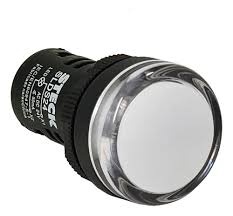 Piloto Luminoso Blanco LED 24V AC/DC