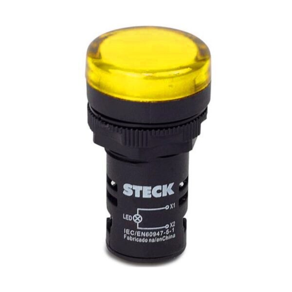 Piloto Luminoso Amarillo LED 380V AC
