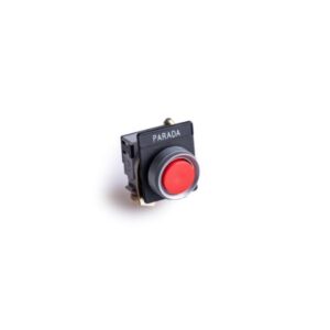 Botonera plástica rasante 1000R roja