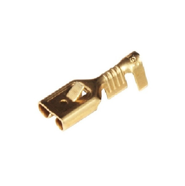 Terminal Pala Hembra Desnuda 6,3 mm 1–2,5 mm²