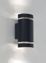 Difusor Rectangular 2 x GU10 Negro ABS