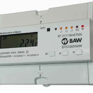 Multimedidor Trifásico WiFi Registrador de Energía DTS726