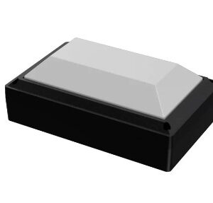 Aplique Tortuga Rectangular E27 Negra