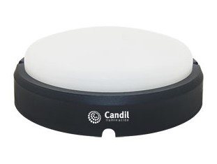 Tortuga LED Redonda 12W 4000K Negra