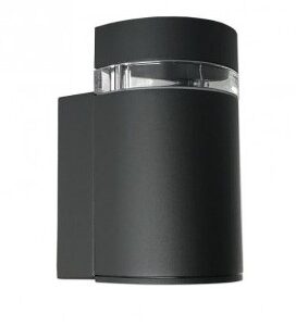 Aplique de Fachada Oda I GU10 Negro