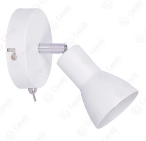 Velador de Pared 1 Luz GU10 Blanco