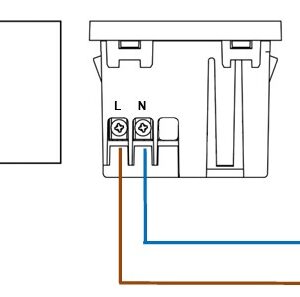 Cambre WiFi Módulo de Control de Corte Bipolar 16 A Blanco