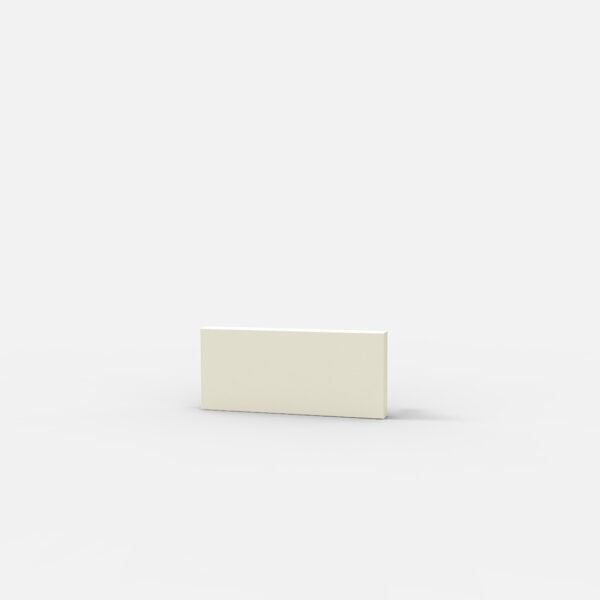 Tapón 1½ Módulo Blanco