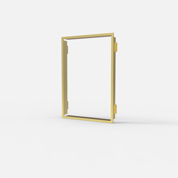 Ribete Bauhaus Oro para 4 Módulos