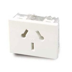 Tomacorriente Combinado Blanco