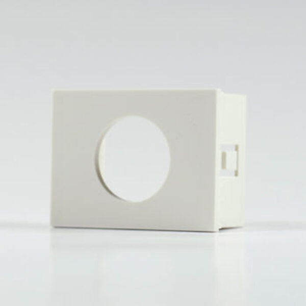 Caja de Alojamiento para Pulsador 22 mm Blanca