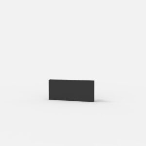 Tapón 1½ Módulo Gris