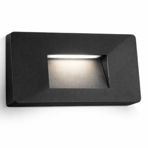 Aplique de Pared Walk LED 2W Negro 3 Temperaturas