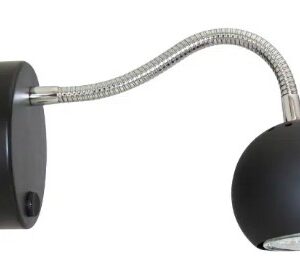 Velador de Pared Venus GU10 Negro