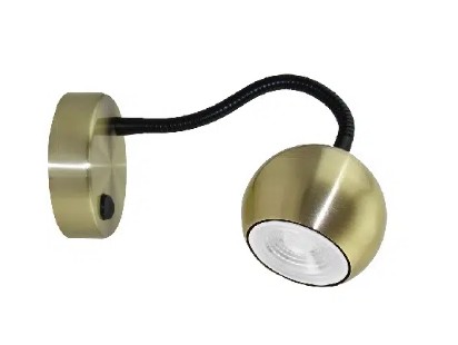 Velador de Pared Venus GU10 Oro