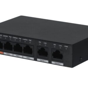 Switch PoE de 4 Puertos