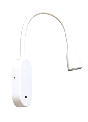 Velador de Pared LED 5W USB Blanco