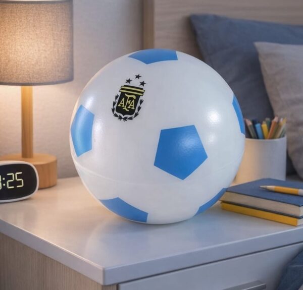 Lámpara Decorativa Pelota de Fútbol Selección Nacional 35 cm