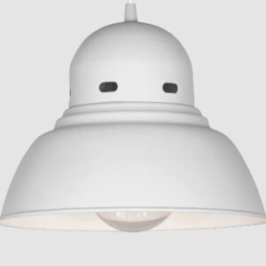 Pantalla Galponera 27,5 cm Blanca