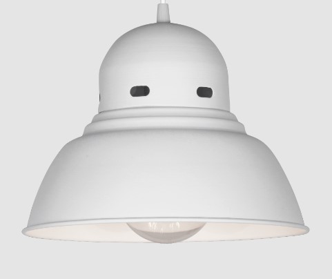 Pantalla Galponera 27,5 cm Blanca