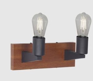 Aplique Lucca de Madera 1 Luz E27