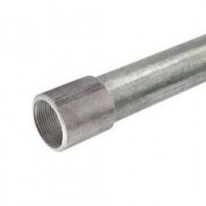 Caño Galvanizado 2" x 6,40 m con Cupla NPT