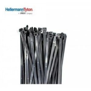 Precinto Nylon 245 x 4,6 mm Negro UV Pack 100