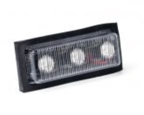 Baliza 3 LED 1 V con Goma y Base de Aluminio