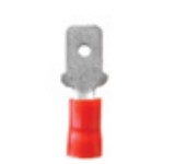 LCTA17.jpg Terminal Pala Macho 6,3 mm Rojo