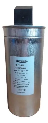 Capacitor de Potencia 25 kV 400 V Cilíndrico