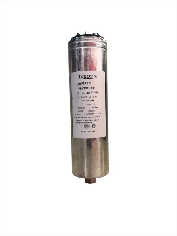 Capacitor de Potencia 7,5 kV 400 V Cilíndrico