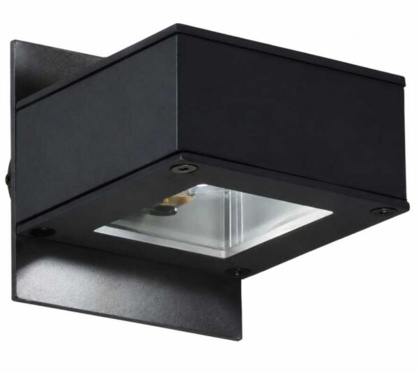 Aplique Unidireccional G9 de Aluminio Negro