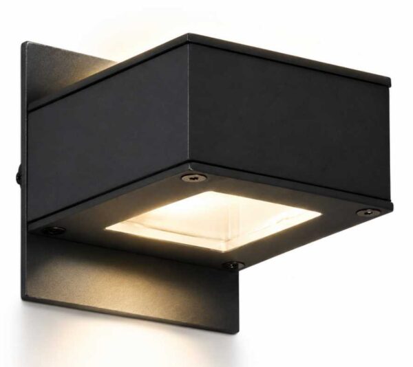 Aplique Bidireccional G9 de Aluminio Negro