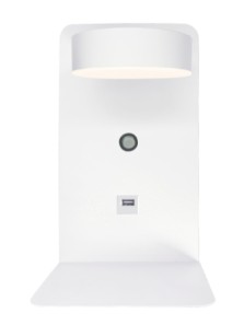 Aplique Velador LED 5 W Cálido Blanco con USB