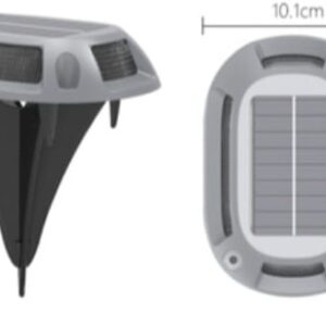 Proyector Solar LED 100W Luz Fría