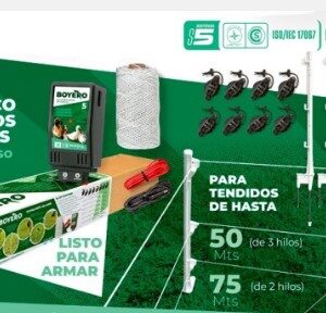 Kit Electrificador para Animales Pequeños