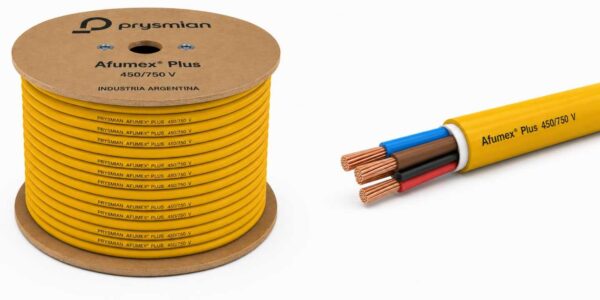 Cable Afumex 3 x 50 + 25 mm²