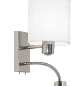 Velador de Pared Pasteri E27 con Lector